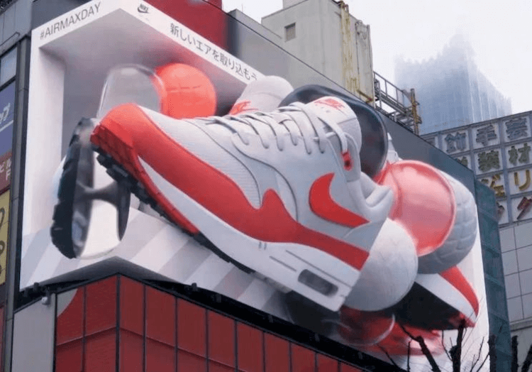 OOH 3D Nike