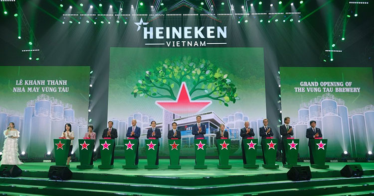Heineken khánh thành nhà máy mới l