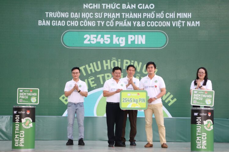 Cocoon Việt Nam và chiến dịch thu hồi pin cũ bảo vệ môi trường