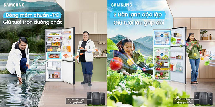 TVC quảng cáo tủ lạnh Samsung